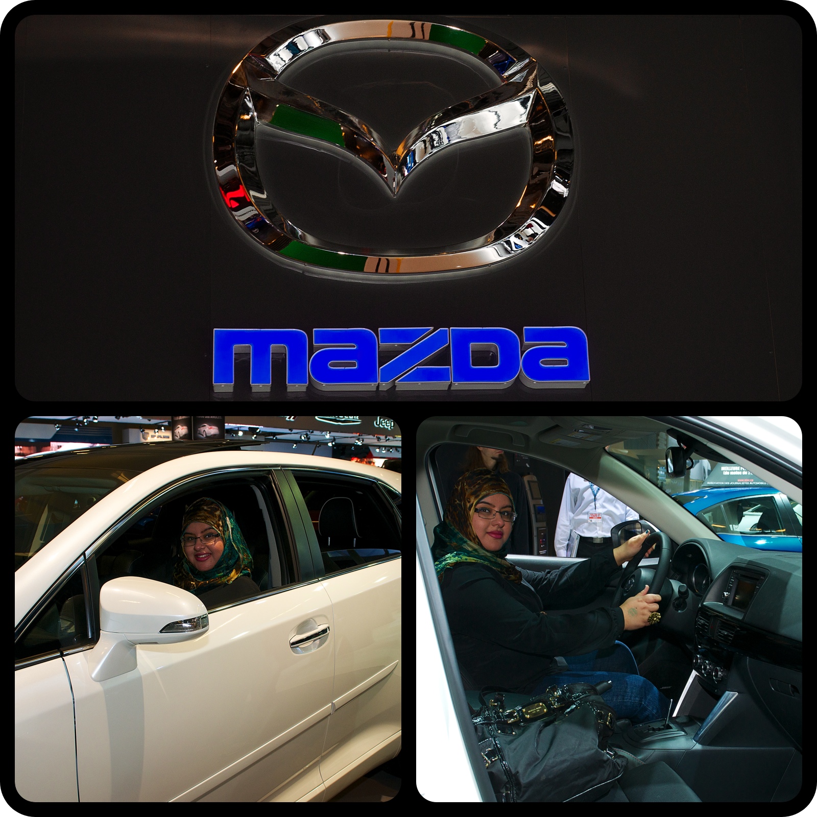 car, cars, review, Montreal Auto show, auto show, review, blog, blogger, CanadianMomEh, Mazda, Fariha Naqvi-Mohamed