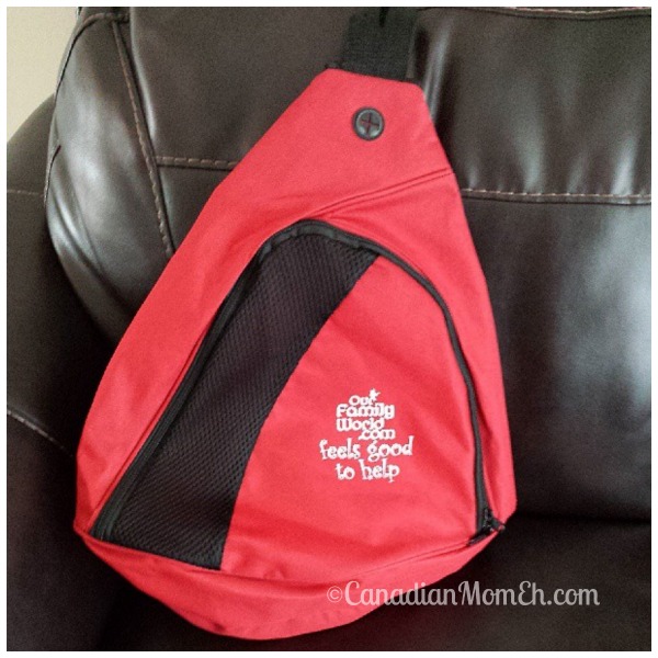 Racer Sling Bag #review from Our Family World #HelpFamilies & GIVEAWAY {US/CAN}