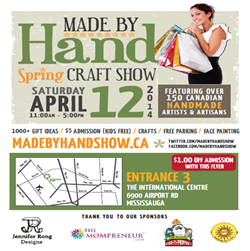 The Spring @MadebyHandShow is almost here! #Mississauga #giveaway