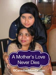 A Mother’s Love Never Dies