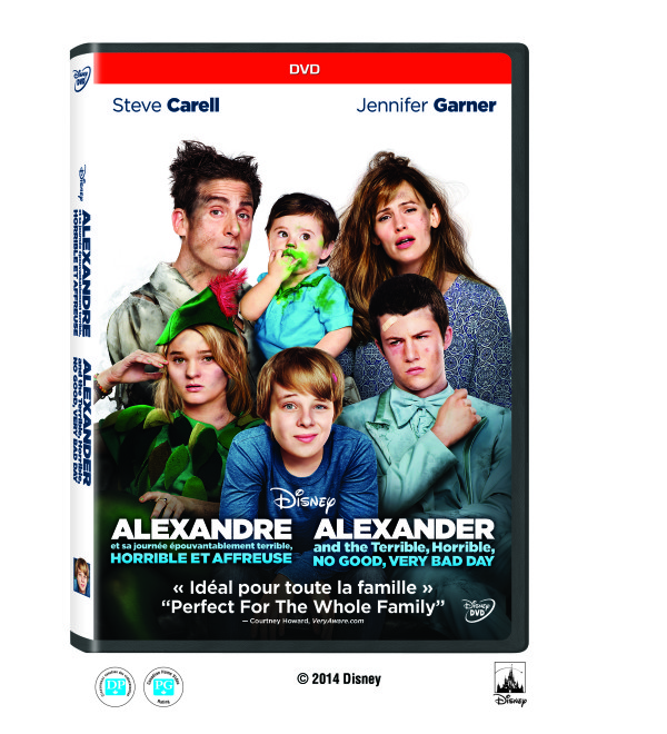 alexander and the terrible horrible no good very bad day, dvd, giveaway, movie, disney, canadianmomeh