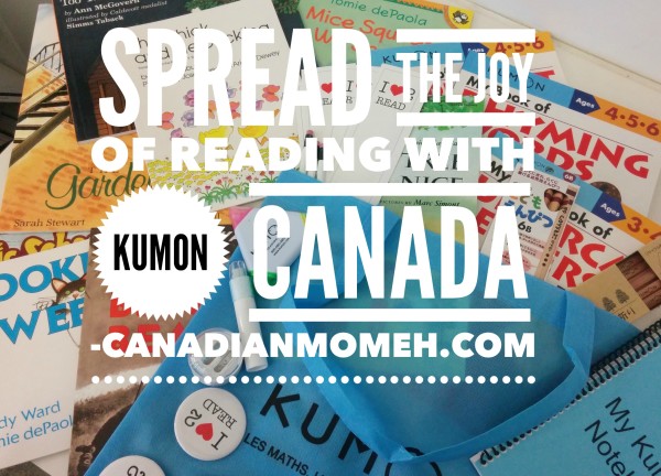 Spreading the joy of reading with Kumon Canada #KumonReads