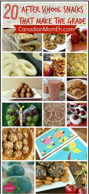 after school snack roundup, canadianmomeh, after school, snacks, pinterest