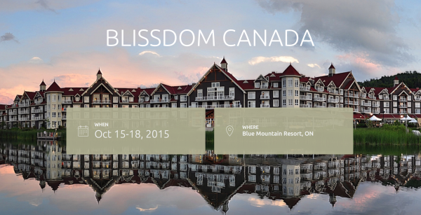 Thrilled to be a @BlissDomCanada #Ambassador for #BlissdomCA 2015