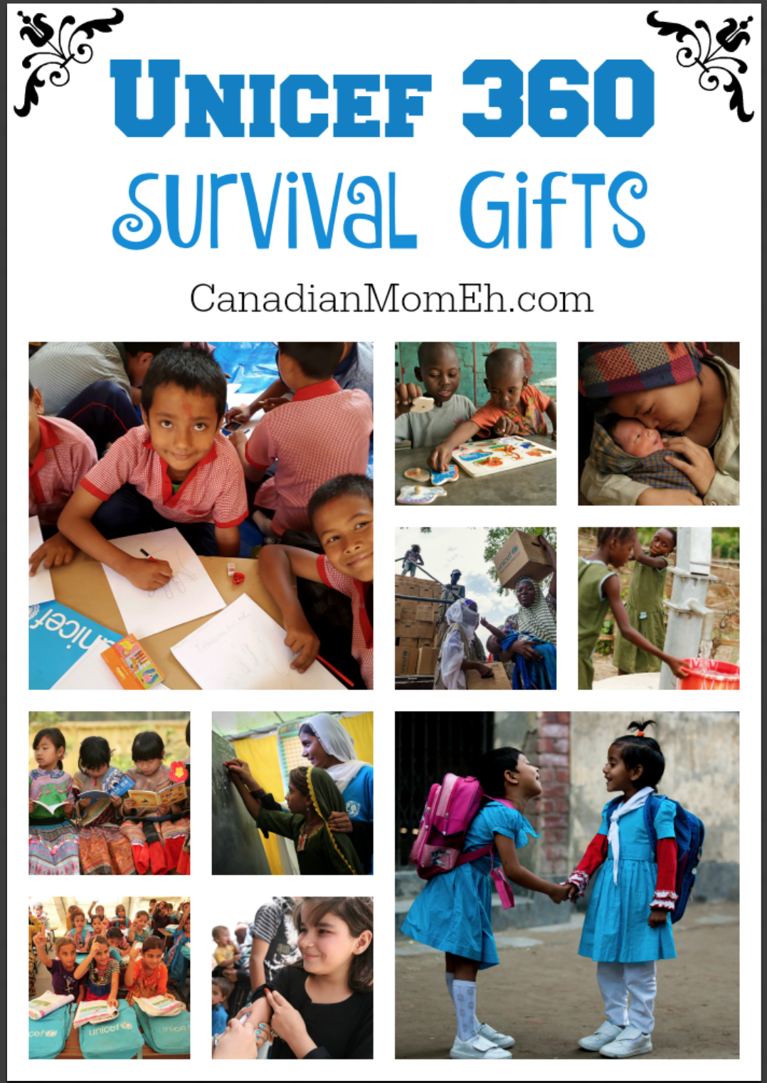 unicef, unicef 360, survival gifts, vr technology, VR viewer, clouds over sidra, canadianmomeh