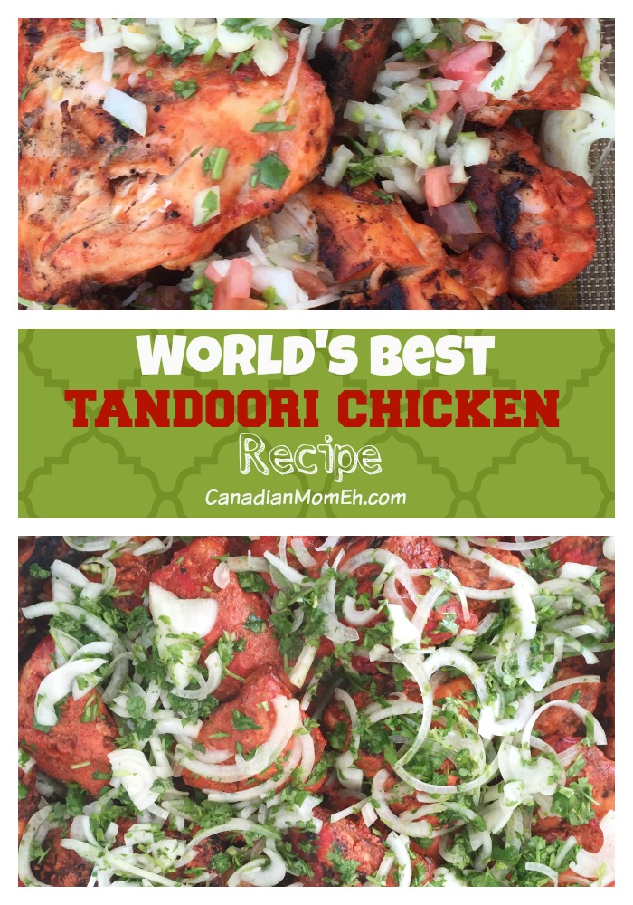 tandoori chicken, tandoori chicken recipe, kissan tandoori masala, kissan, recipe, desi food, canadianmomeh