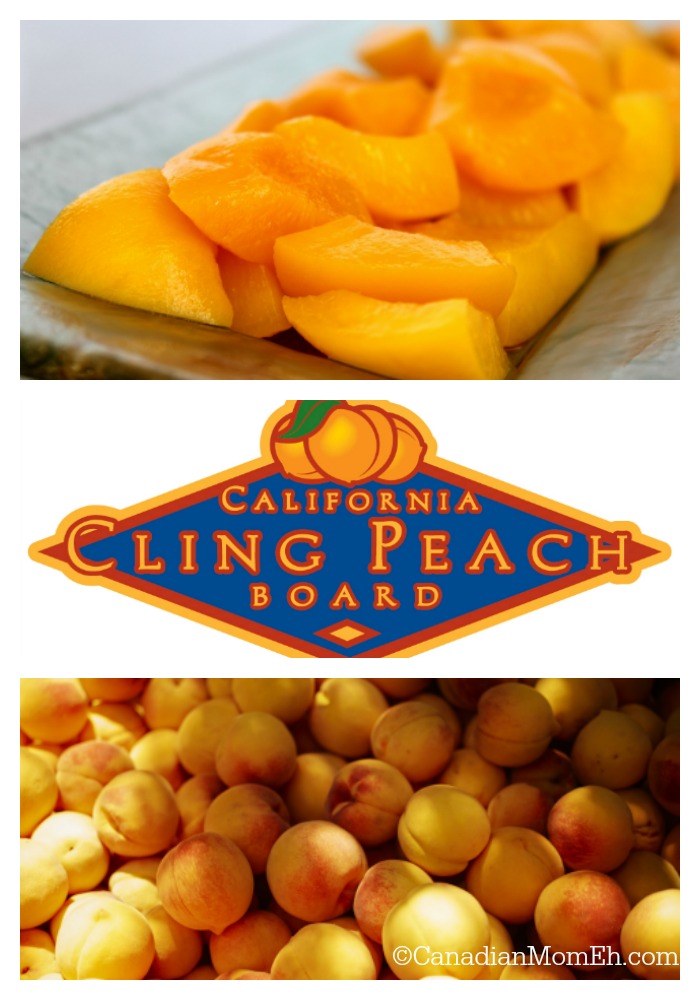 The Great Taste of California Cling Peaches