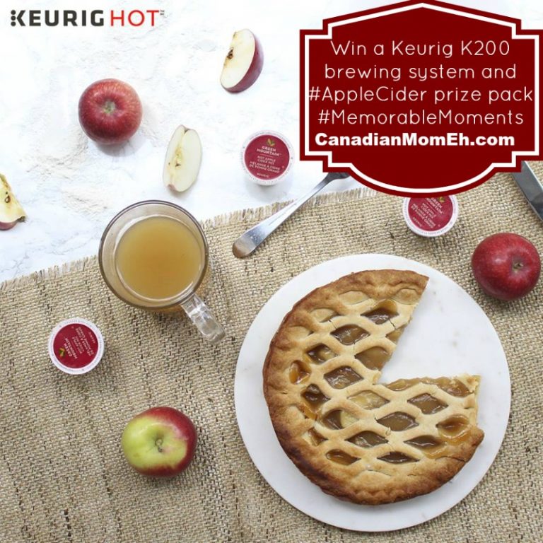 Mmm….Delicious #AppleCider and an amazing Keurig K200 #giveaway #MemorableMoments