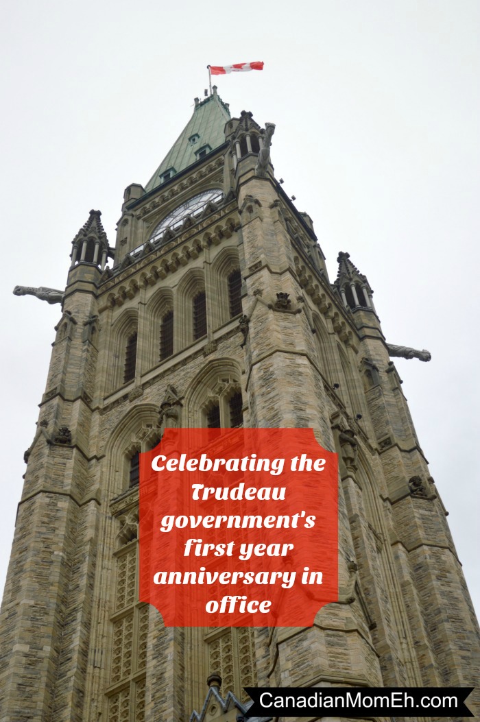 Celebrating the first year anniversary of the #Trudeau government #CdnPoli
